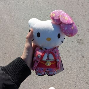 Sanrio Hello Kitty in Floral Pink Attire